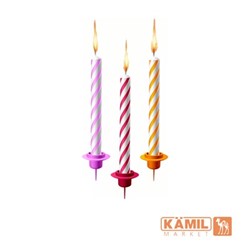 Изображение Happy Birthday Candlestort Üçin Sem Karandas